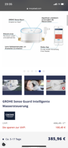 Grohe Sense Guard - ein wirklich innovatives Wasserschutz-System, das vor Rohrbruch und Wasseraustritt schützt